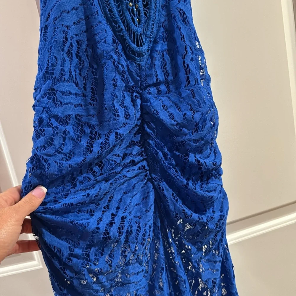 Royal Blue Sky Dress - Picture 3 of 4